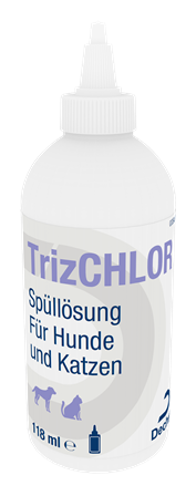 Dechra TrizChlor Spüllösung (mit Chlorhexidin), 118 ml